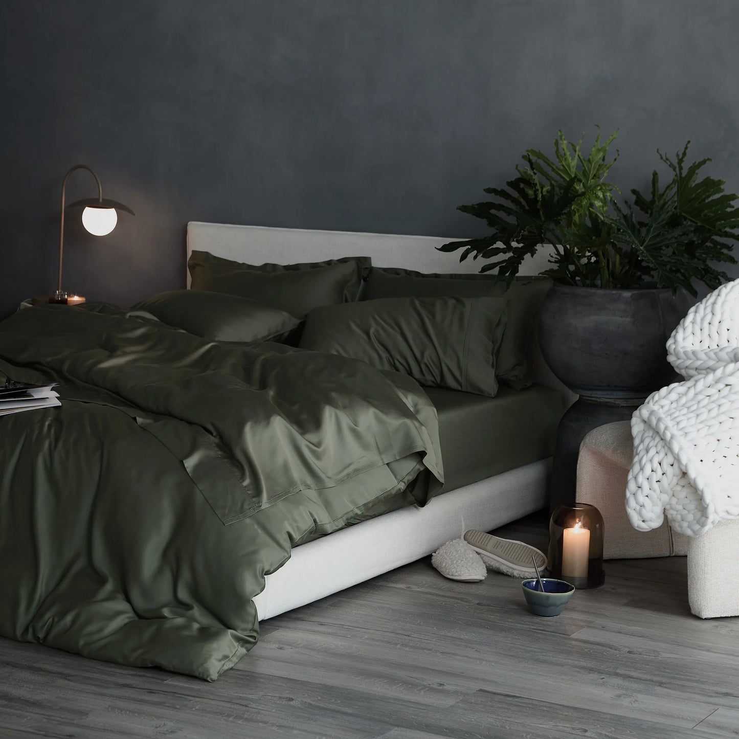 Iced Cooling Bamboo Weighted Blanket