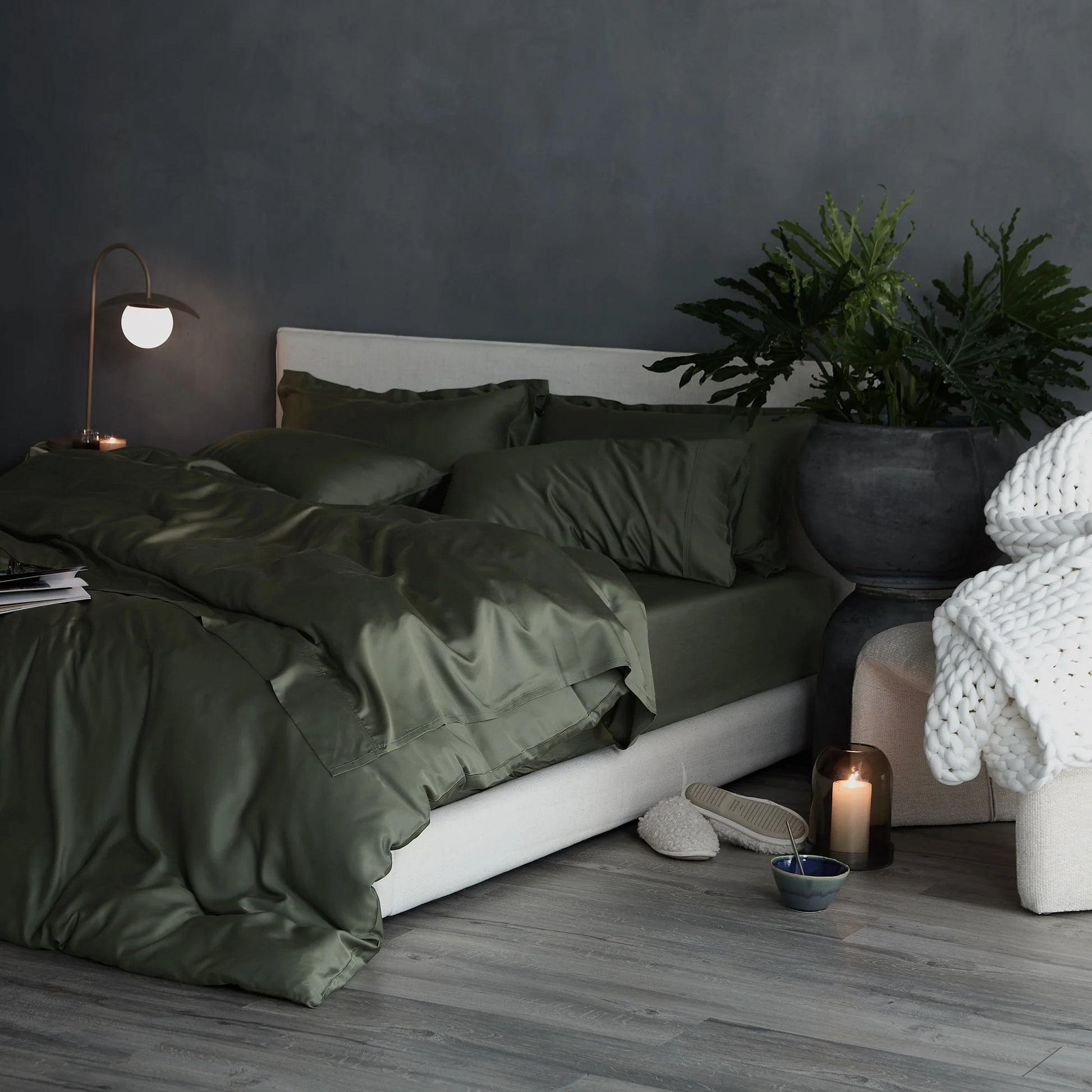 Iced Cooling Bamboo Weighted Blanket