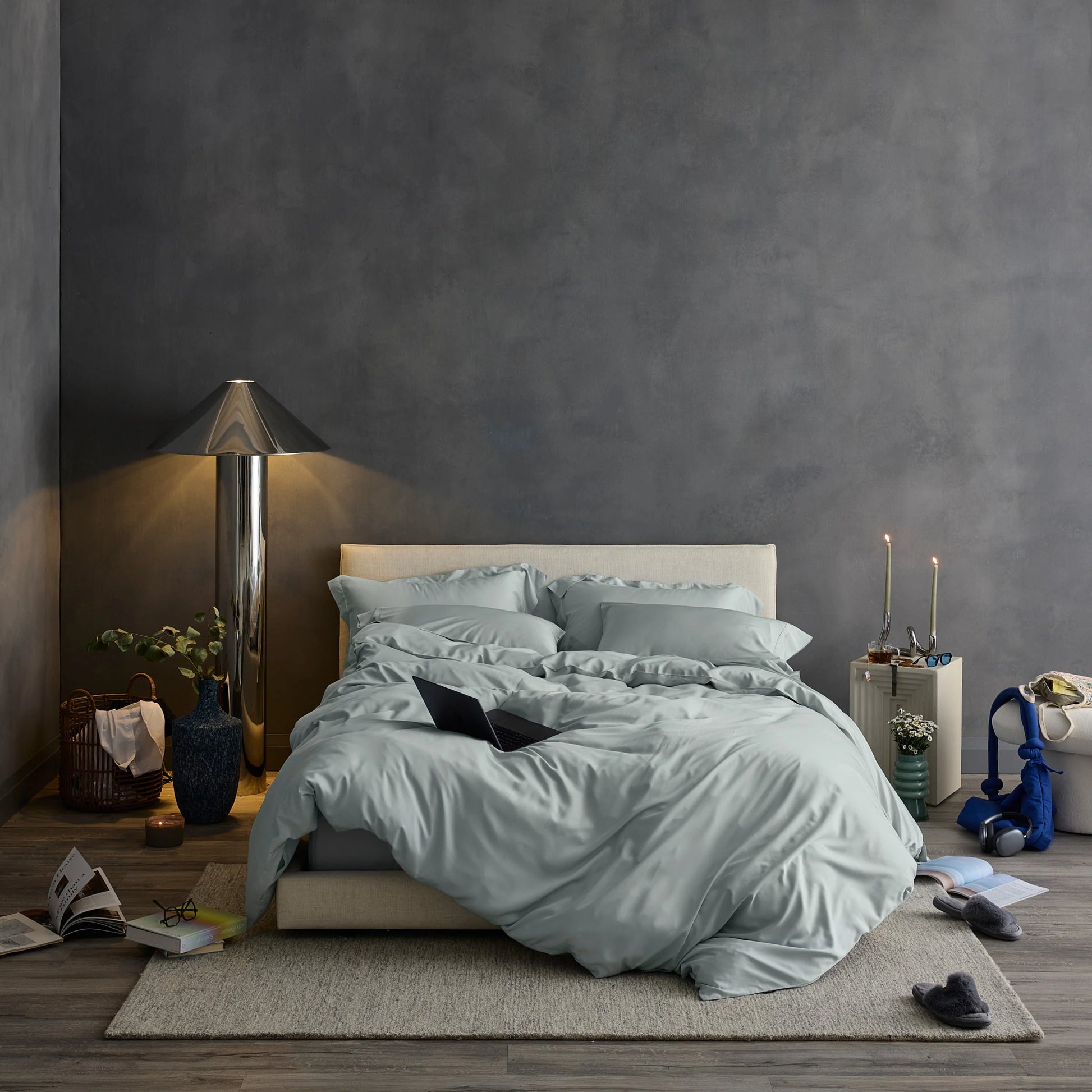 Iced Cooling Bamboo Weighted Blanket